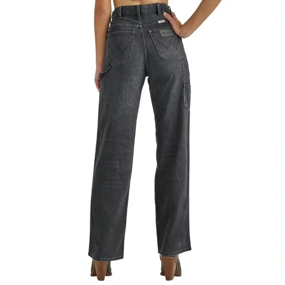 Wrangler’s Women’s Relaxed Carpeter Utility Jeans Size 35 NWT - Picture 7 of 12